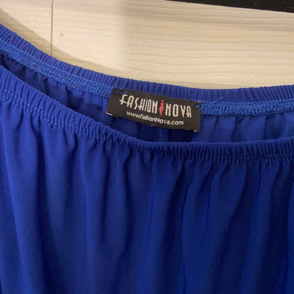 Off the shoulder tiered bell sleeve top - Picture 5 of 5